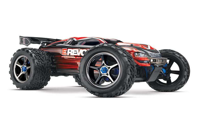 TRAXXAS	E-Revo Brushless MXL 4WD 1/10 RTR (with Bluetooth module and telemetry) + NEW Fast Charger