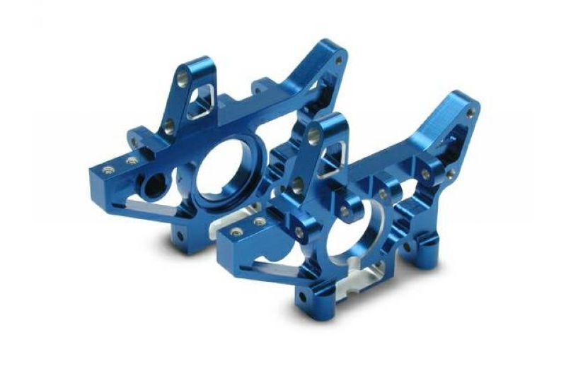 Bulkheads, front (machined 6061-T6 aluminum) (blue) (l&r) (requires use of 4939X suspension pins