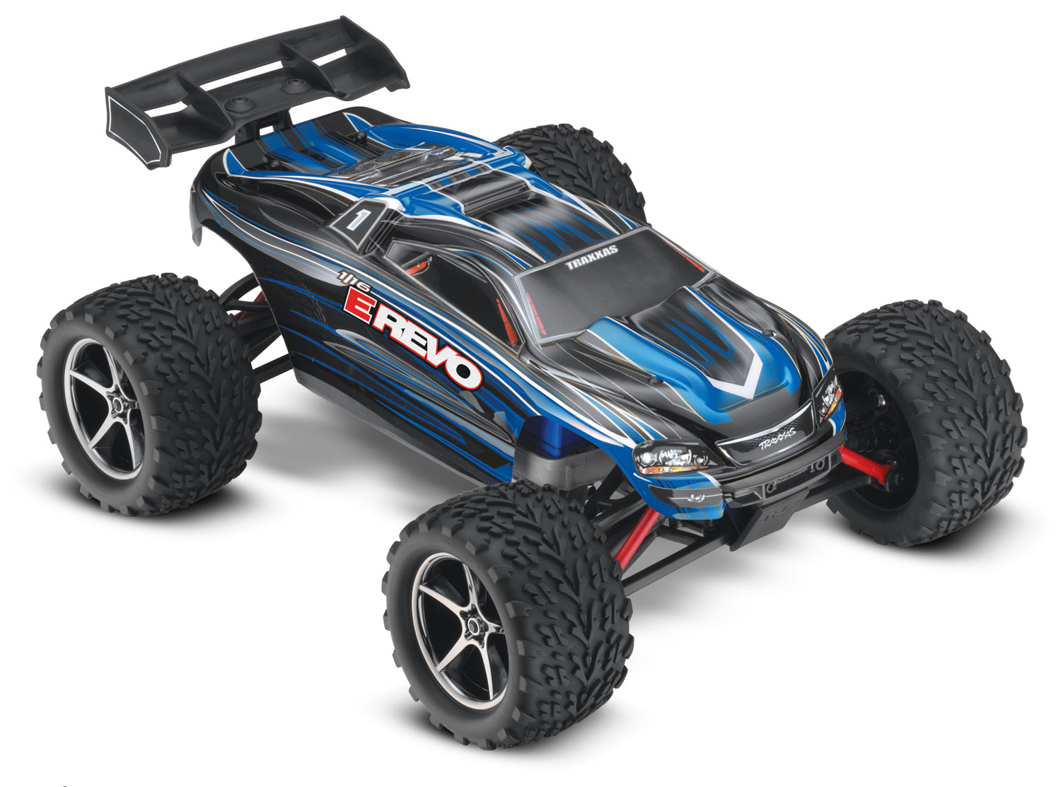 TRAXXAS	E-Revo 1/16 4WD RTR + NEW Fast Charger