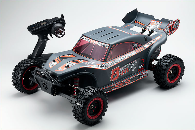 KYOSHO	1/7 GP 2WD Scorpion B-XXL RTR (Black)