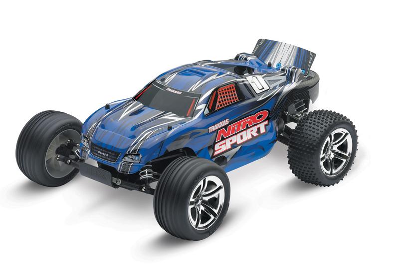 TRAXXAS	Nitro Sport 2WD 1/10 RTR + NEW Fast Charger