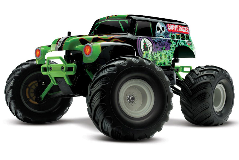 TRAXXAS	Grave Digger 1/16 2WD RTR